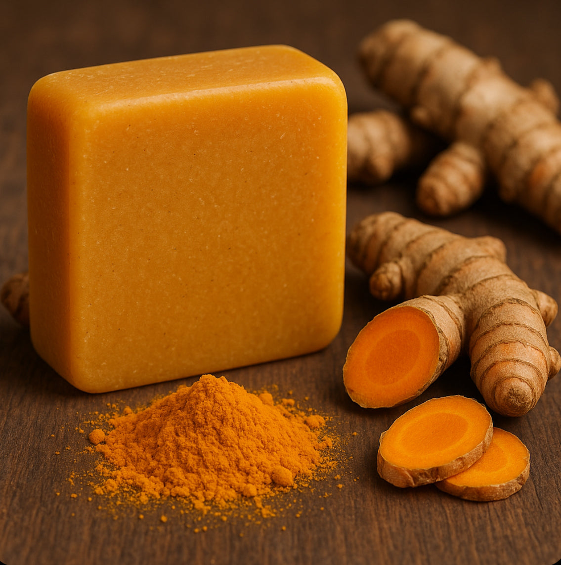 African Turmeric Soap 4.1 oz